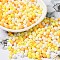 6/0 Opaque Baking Paint Glass Seed Beads, Teardrop, Mixed Color, 4.5~5x4x3~3.5mm, Hole: 0.9mm, about 125pcs/10g