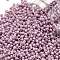 TOHO Round Seed Beads, Japanese Seed Beads, (127) Opaque Luster Pale Mauve, 11/0, 2.2mm, Hole: 0.8mm, about 5555pcs/50g