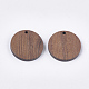 Подвески из орехового дерева WOOD-S054-01A-01-2