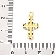 Латунные микро проложить кубического циркония подвески KK-D325-43G-3