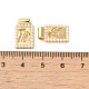 Подвески из латуни и акрила с жемчугом KK-G488-05B-G-3
