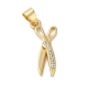 Подвески из латуни и кубического циркония KK-L216-066G-1