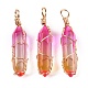 Подвески lampwork GLAA-T023-07K-2