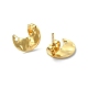 Фурнитура для сережек-гвоздиков из нержавеющей стали 304 X-STAS-L024-003G-10-2