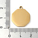 Ионное покрытие (ip) подвески из нержавеющей стали 304 STAS-D025-07G-3