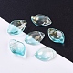 Прозрачные стеклянные подвески GLAA-L027-G05-2