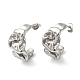 Серьги-гвоздики из нержавеющей стали 304 EJEW-K244-36P-1
