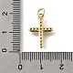 Латунные микро проложить кубического циркония подвески KK-U072-13G-3