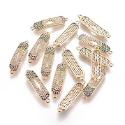 Латунные микро проложить кубических соединения циркония ZIRC-L077-002-G-NF