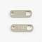 Tarnish Resistant 304 Stainless Steel Rectangle Shaped Chain Tabs, Chain Extender Connectors, Stainless Steel Color, 11x4mm, Hole: 1mm