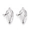304 Stainless Steel Pendants, Corn Charm, Anti-Tarnish, Stainless Steel Color, 23x13.5x4mm, Hole: 1.8mm