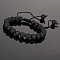 New Colorful Bracelet Black Gallstone Crafts Handmade Handmade Bracelet Colorful Peacock Stone Bracelet Ball Jewelry