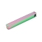 Ion Plating(IP) 304 Stainless Steel Pendants, Rectangle/Bar, Rainbow Color, 40x5x5mm, Hole: 3~3.5mm