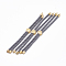 Nylon Twisted Cord Bracelet Making, Slider Bracelet Making, with Brass Findings, Golden, Dark Gray, 8.7 inch~9.3 inch(22.2cm~23.8cm), 3mm, hole: 1.5mm