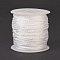 Nylon Thread, White, 1.0mm, about 49.21 yards(45m)/roll