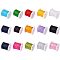 PandaHall 15 Colors 0.8mm Rattail Satin Nylon Trim Cord Chinese Knot Kumihimo String, 15 x 11 Yard