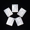 Natural White Shell Lady of Guadalupe Pendants, Religion, Rectangle with Virgin Mary, 15.5x12x2.5~3mm, Hole: 1mm