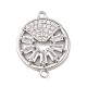 Латунные подвески из прозрачного кубического циркония KK-S389-37P-1