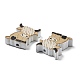 Печатные деревянные бусины WOOD-G023-03A-2