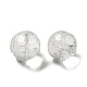 Прозрачные стеклянные бусины GLAA-D025-03G-1