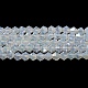 Имитация нефрита гальванических бисер пряди GLAA-F029-J4mm-A05-1