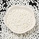 Выпечка расписных стеклянных бусин SEED-C004-01W-2