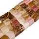 Tigerskin стеклянные бусы пряди G-T139-8x8-11A-4