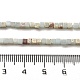 Синтетические бусины пряди аква терра яшма G-B064-A26-5