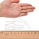 Плоские головки штифтов из нержавеющей стали 304 STAS-E023-0.6x30mm-4