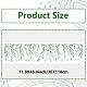 Наклейки на стену из пвх DIY-WH0385-009-2