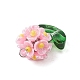 Подвески-цветы из стеклянных бусинок PALLOY-MZ00521-5