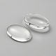 Кабошоны из стекла GLAA-WH0035-34-2
