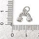 Латунные микро проложить кубического циркония подвески KK-L231-01P-01-3