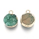 Естественно druzy агат подвески G-L566-A-3