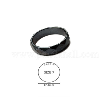 Простые кольца из синтетического гематита BK4832-30-1