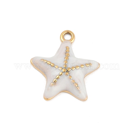 Подвески из нержавеющей стали 304 с эмалью STAS-I325-062G-01-1