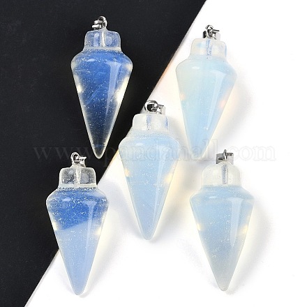 Opalite драгоценного камня указал подвески G-K384-01P-06-1