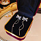 Imitation Pearl Tassel Dangle Earrings, Mixed Shape