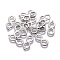 Tarnish Resistant 201 Stainless Steel Pendants, Infinity, Stainless Steel Color, 20x8x1mm, Hole: 1.2mm