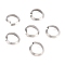Non-Tarnish 304 Stainless Steel Quick Link Connectors, Round Ring, Stainless Steel Color, 2.5x12x1.5mm, Inner Diameter: 8mm