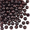 2 Strands Natural Garnet Beads Strands, Round, 6mm, Hole: 1mm