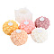 Flower Shape Silicone Candle Molds, for Candle Making Tools, White, 8.5x11.5cm