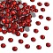 Preciosa® Crystal Hotfix Flatback Stones, Czech Crystal, Round(438 11 612 Chaton Rose VIVA 12 ®), 90070 Light Siam, SS8(2.3~2.5mm)