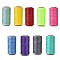 Waxed Polyester Cord, Micro Macrame Cord, Waxed Sewing Thread, Flat, Mixed Color, 0.8mm, about 284.33 yards(260m)/roll
