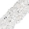 Natural Quartz Crystal Beads Strands, Rock Crystal, Nuggets, Tumbled Stone, Grade A, 5~6.5x8~9x8~9mm, Hole: 0.5mm, about 74pcs/strand, 15.04''(38.2cm)