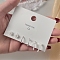 3 Pairs Anti-Tarnish Exquisite Brass with Plastic Imitation Pearl Stud Earrings Sets for Girls Women, Mixed Shape, 925 Sterling Silver Plated, Package Size: 75x75mm