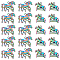DICOSMETIC 20Pcs 2 Styles Horse Charms Alloy Horse with Rider Dangle Charms Small Textured Aniaml Charms Rainbow Majestic Charms for DIY Necklace Bracelet Crafts, Hole: 1.8mm