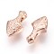 304 Stainless Steel Pendants, Arrow, Rose Gold, 15x8x4.7mm, Hole: 1.8mm