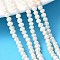 Natural Cultured Freshwater Pearl Beads Strands, Potato, Grade 3A, Snow, 4~5mm, Hole: 0.6mm, about 84~87pcs/strand, 14.09''~14.96''(35.8~38cm)