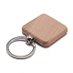 Брелок из бука KEYC-WH0004-12-2